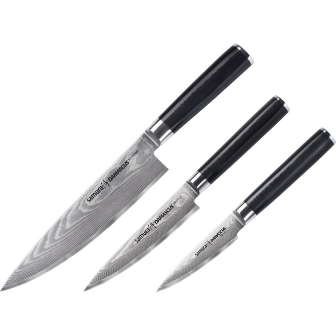 Набор из 3-х ножей SAMURA DAMASCUS SD-0230/A